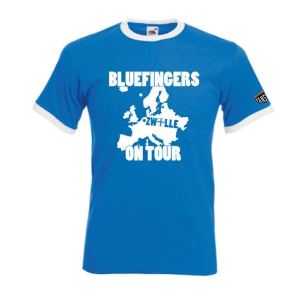 Zwolle Bluefingers On Tour T-shirt Thumbnail